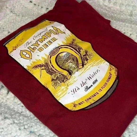 Olympia Beer vintage t shirt - Picture 2 of 3